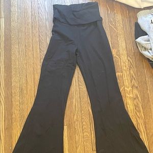 Aerie fold over flare leggings- brand new